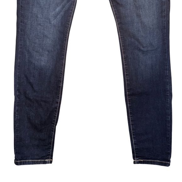 FRAN DENIM April Super High Rise Skinny Jeans Dark Wash Lifter’s Size 27 - Picture 5 of 14
